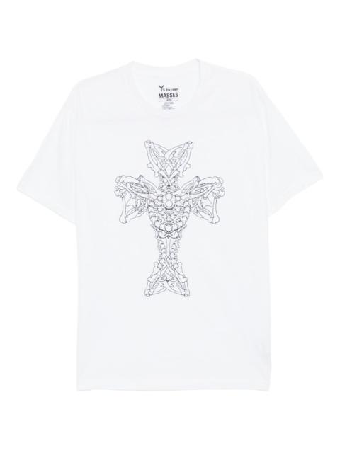 Yohji Yamamoto graphic-print cotton T-shirt