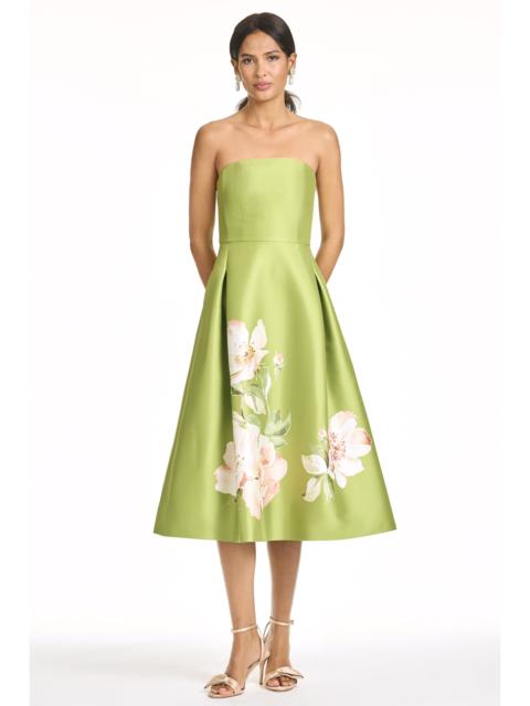 SACHIN & BABI SHAY DRESS - PERIDOT CORSAGE