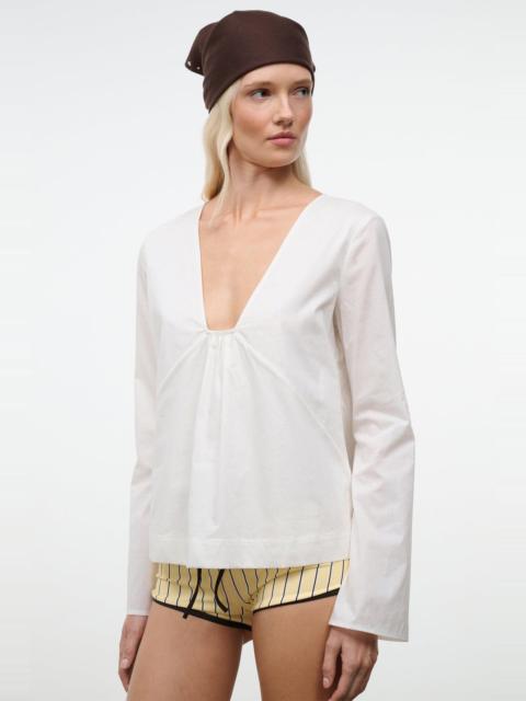 STAUD STAUD VIVI TOP IVORY