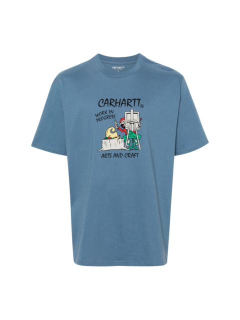Carhartt Art Supply logo-print T-shirt