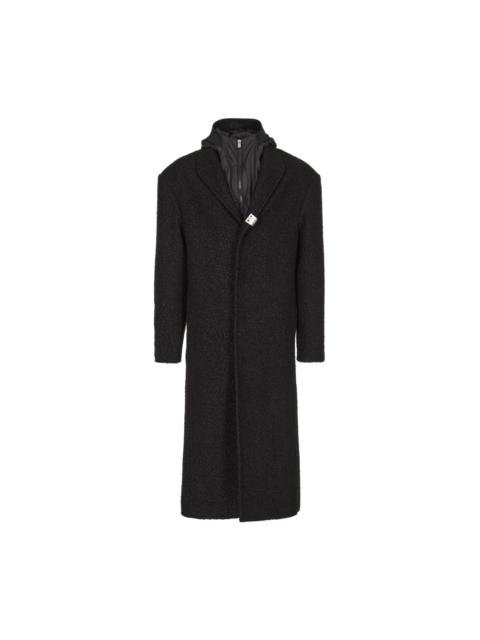 LONG COAT WITH HOOD