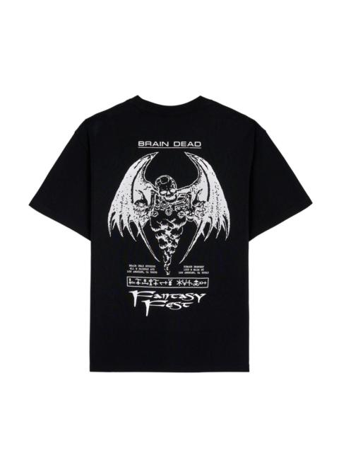 BRAIN DEAD Brain Dead Fantasy Fest T-shirt - Black