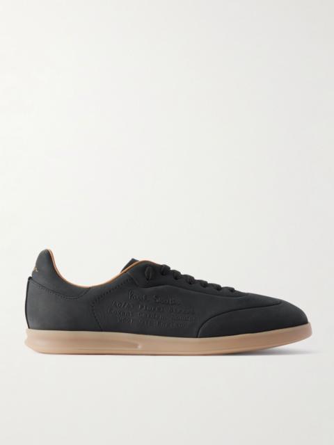 Paul Smith Bailey Logo-Embossed Nubuck Sneakers Black