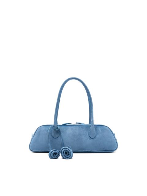 MAGDA BUTRYM Brigitte trapeze suede shoulder bag