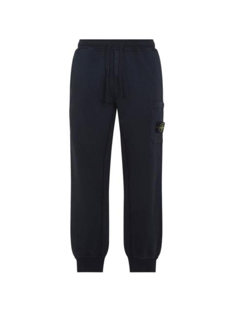elasticated-waistband track pants