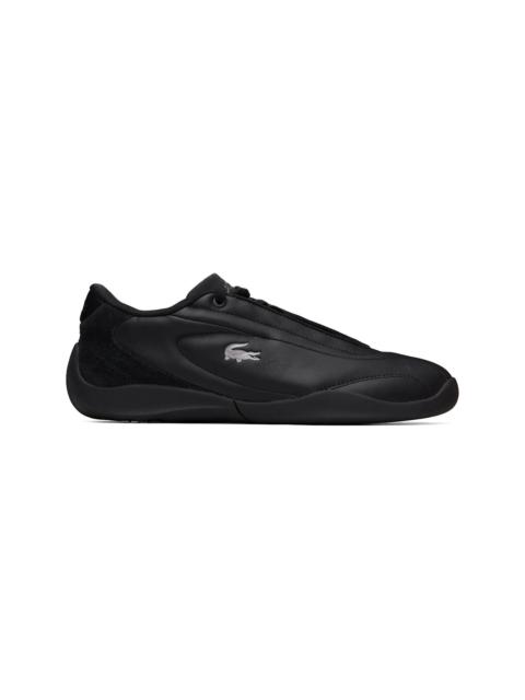 LACOSTE Black Protect Leather Sneakers