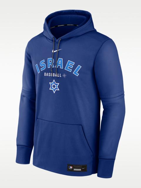Nike Israel National Baseball Team 2026 World Baseball Classic Authentic Collection Men's Nike Therma Pul