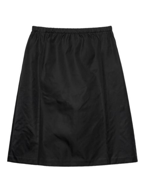 Prada low-rise side-pocket skirt