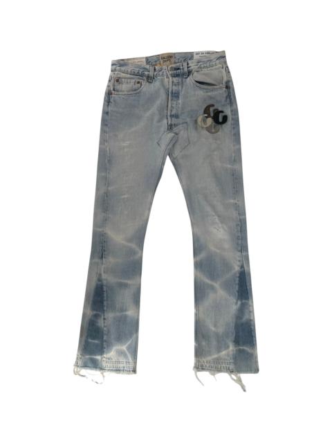 GALLERY DEPT. Flared Denim Patch Jeans "Blue" GD412