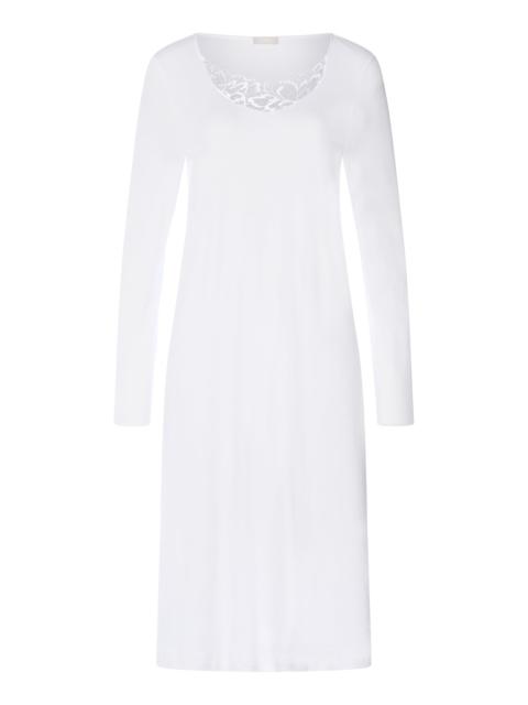 HANRO Belen Embroidered Cotton Nightgown