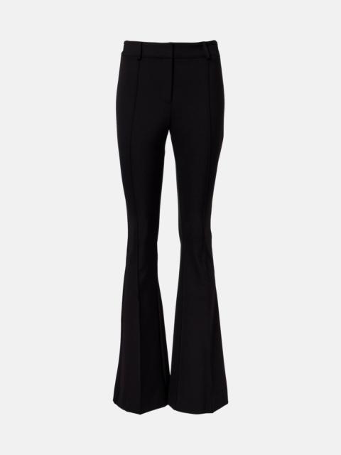 VERONICA BEARD Hibiscus high-rise flared pants