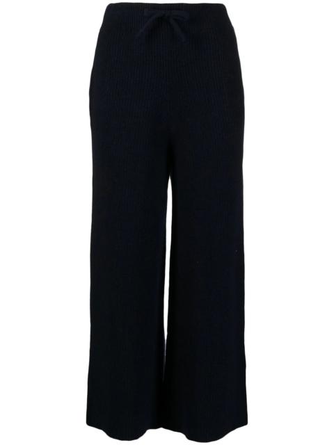 Joshua Sanders smiley-print wide-leg trousers