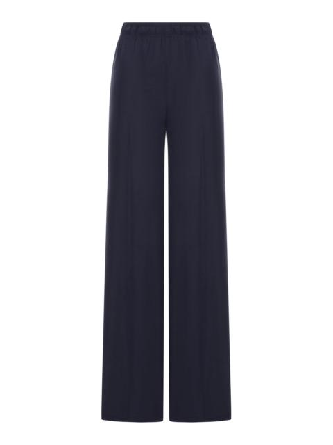Prada WASHED SILK TROUSERS