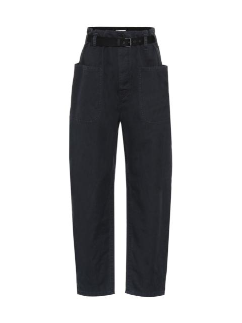 Isabel Marant Étoile Rinny high-rise paperbag pants