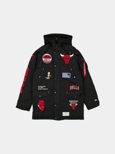 ALPHA INDUSTRIES CHICAGO BULLS X ALPHA X NEW ERA N-3B PARKA