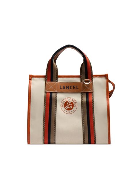 LANCEL x OLAND GARROS M ZIP TOTE BAG