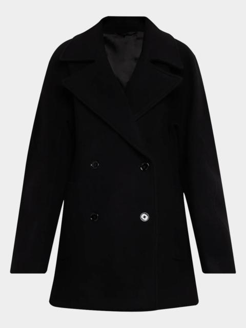 TOTEME Rounded Double-Breasted Peacoat
