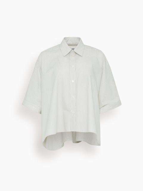 MM6 Maison Margiela Shirt in Off White/Grey