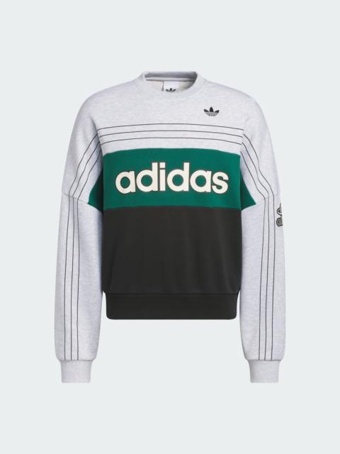 adidas ORIGINALS VARSITY CREWNECK Sweatshirt