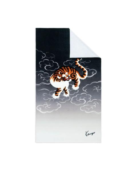 KENZO logo cloud beach towel