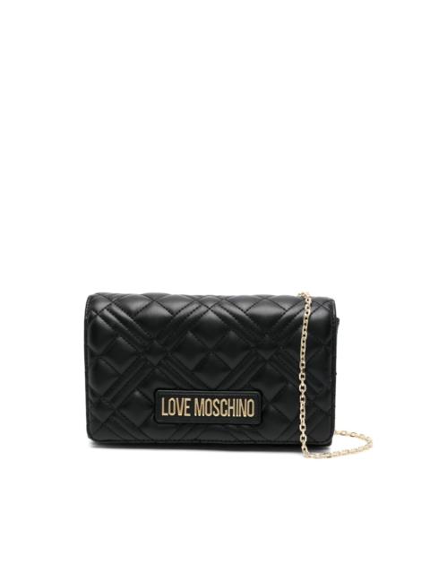 Moschino quilted cross body bag