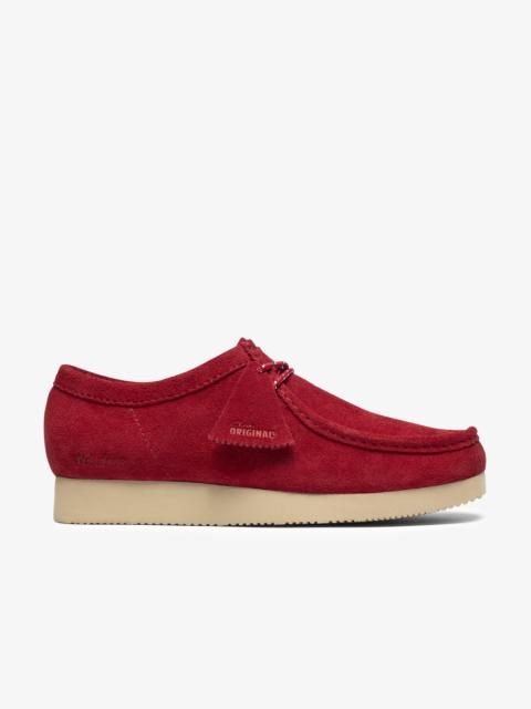 Clarks Originals Wallabee Lite Red Suede