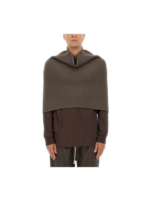 Rick Owens Knitted Cape