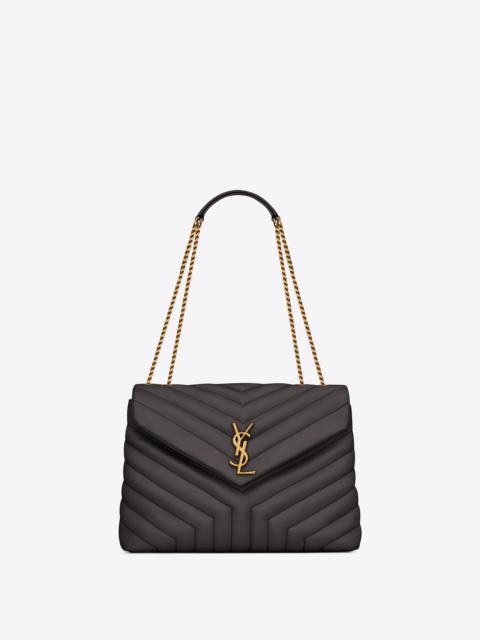 loulou medium chain bag in matelassé "y" leather