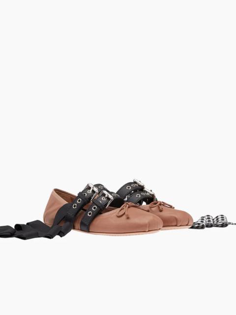 Miu Miu Nappa leather ballerinas