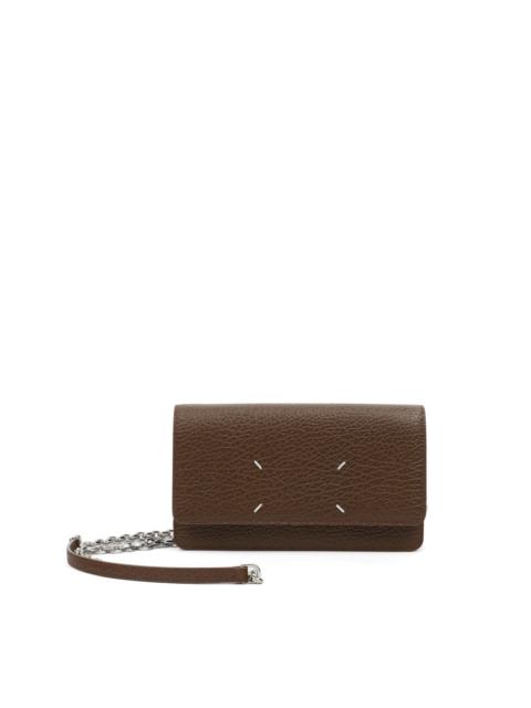 Maison Margiela leather chain wallet