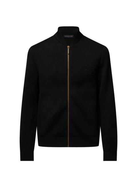 Louis Vuitton Textured Knit Wool-Blend Blouson