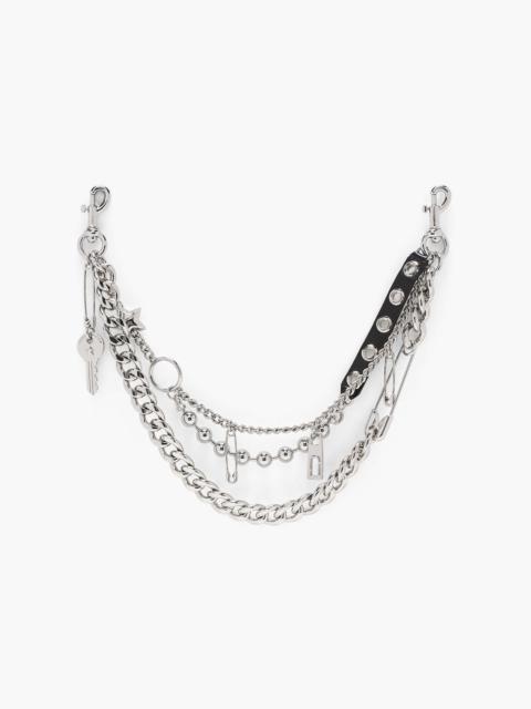 Marc Jacobs THE GROMMET CHARM CHAIN SHOULDER STRAP