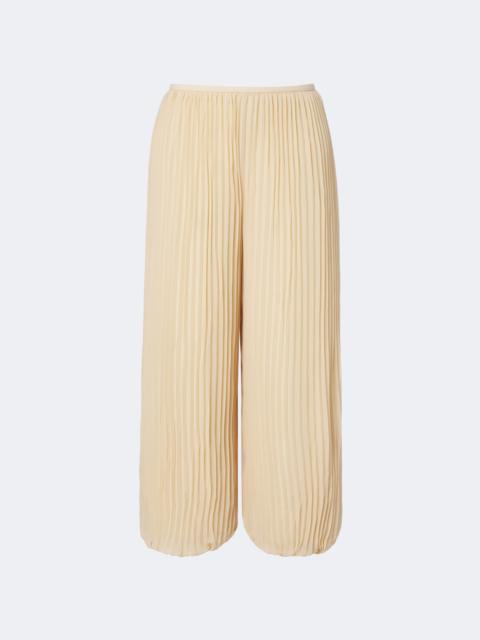 Zimmermann Pleated chiffon balloon pants