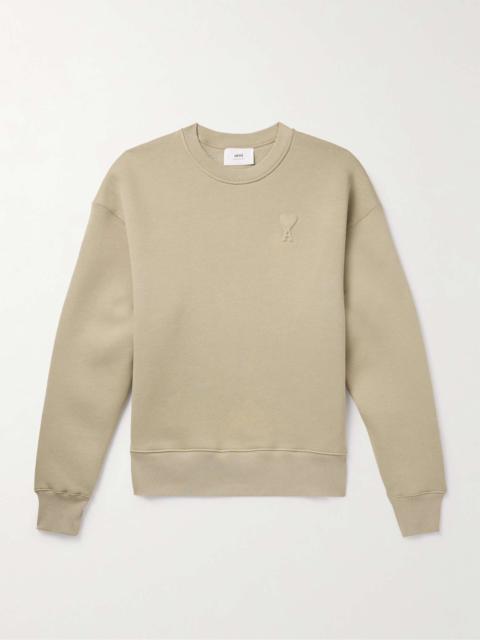 Logo-Embossed Cotton-Blend Jersey Sweatshirt