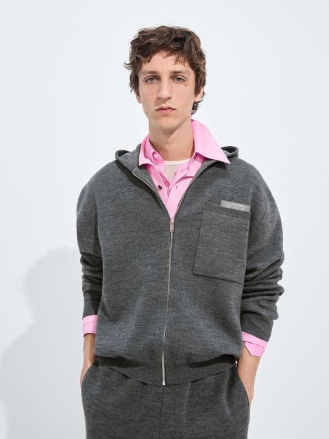 Bottega Veneta Wool and Cashmere Hoodie