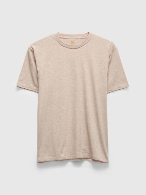 BATONER Meriyasu Light T-Shirt in Heather Beige