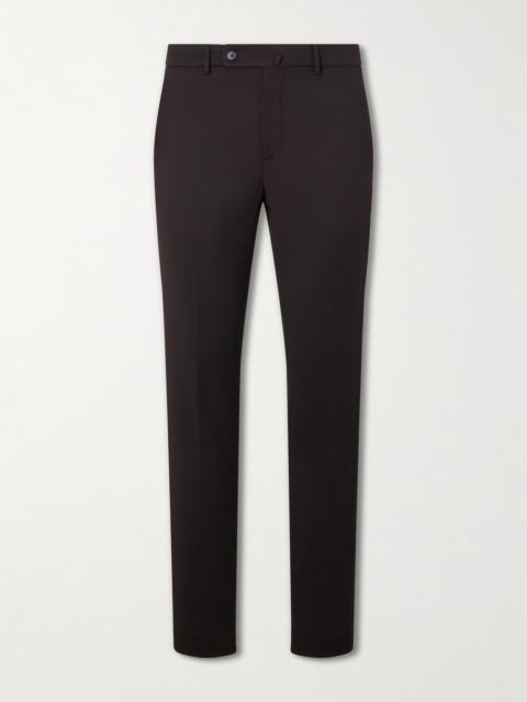 SLOWEAR Straight-Leg Pleated Woven Suit Trousers
