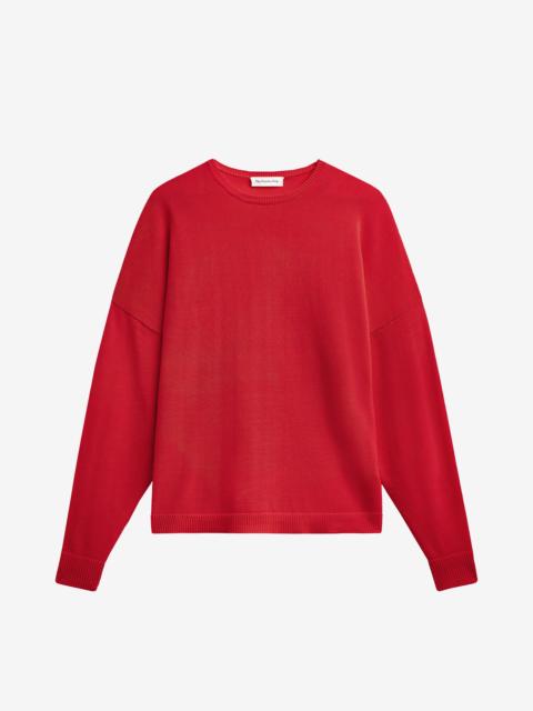 The Frankie Shop Basel Crew Neck Sweater - Red