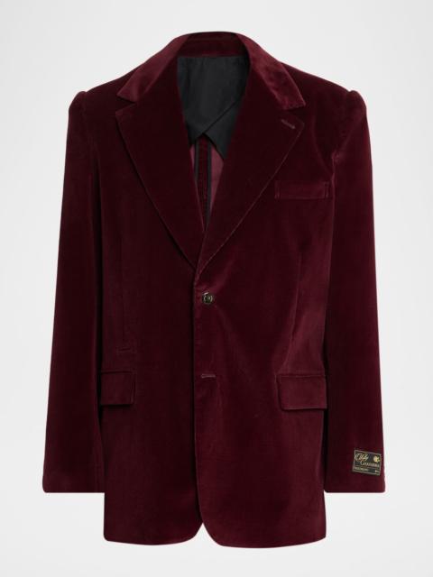 WILLY CHAVARRIA Men's Chuco Corduroy Blazer