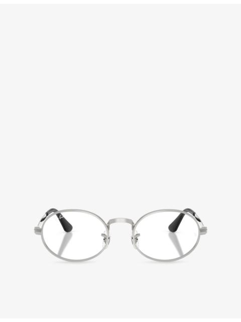 Ray-Ban RB3931V Round-Frame Metal Optical Glasses