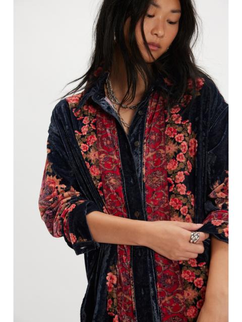 FREE PEOPLE We The Free One Night Velvet Top