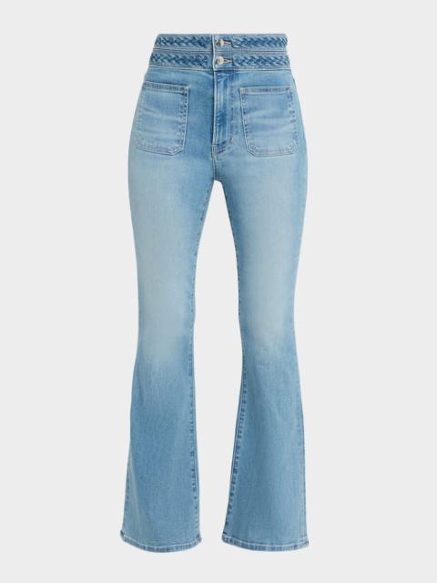 VERONICA BEARD Beverly High-Rise Flare Jeans