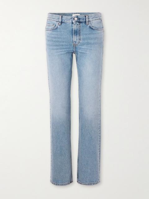 TOTEME Garderob Organic Low-rise Straight-leg Jeans