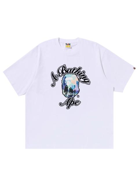 BAPE Forbidden Zone Ape Head Tee 'White'