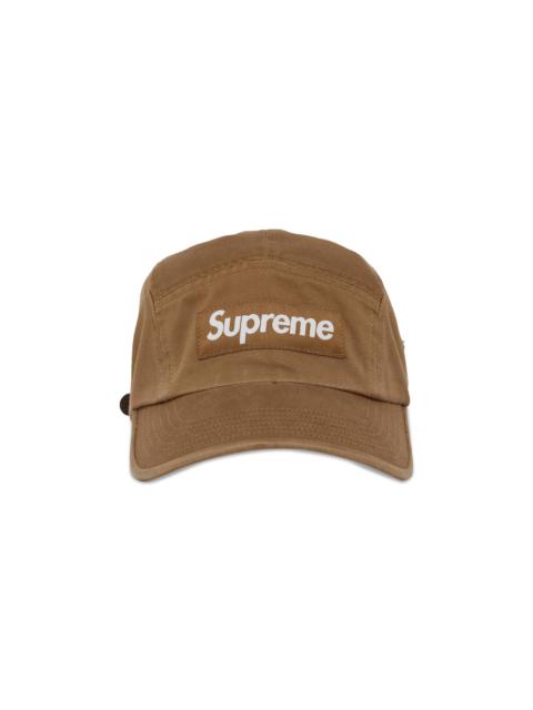 Supreme Washed Chino Twill Camp Cap 'Brown'