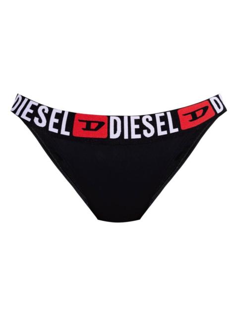 Diesel logo-waistband bikini brief