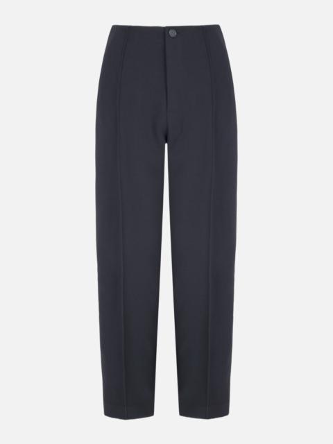 EMILIA WICKSTEAD Alban Trouser in Black Birdseye Suiting