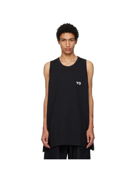 Y-3 Black Elegant Basketball Jersey Tank Top