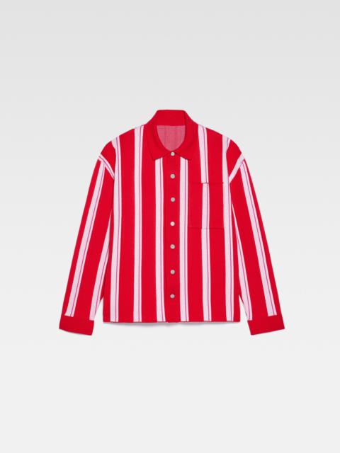 JACQUEMUS La chemise maille Polo