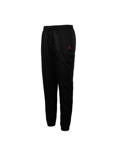 Jordan Air Jordan Red jumpman Logo Sports Long Pants Black AV1306-010